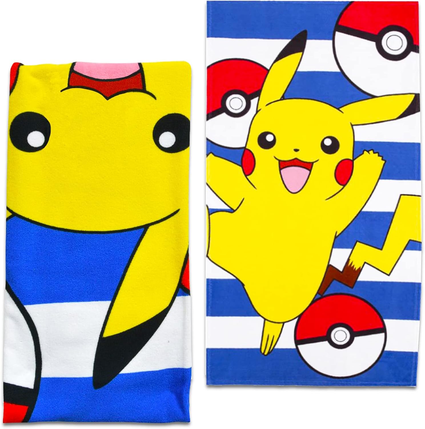 ポケモン ピカチュウ エドヴァルド・ムンク マイクロファイバータオル